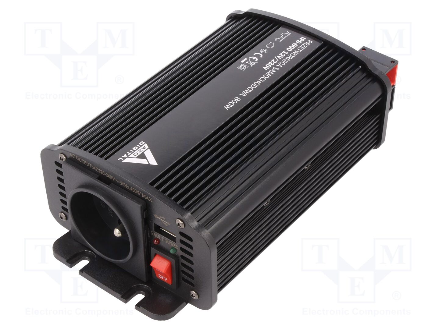 AZO DIGITAL IPS-800U 12V DC/AC muuntaja 400W 230VAC