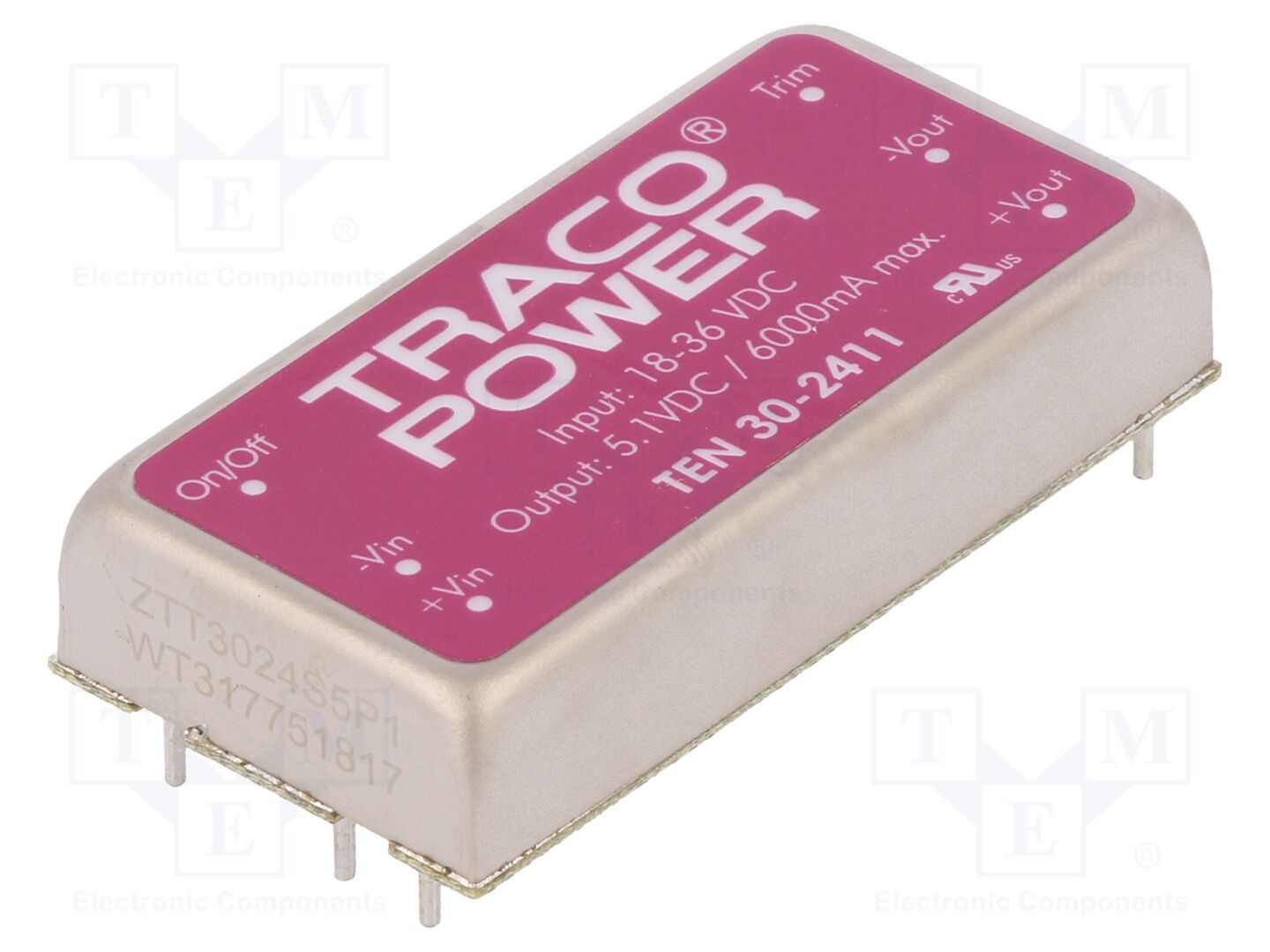 TRACO POWER TEN30-2411 DC/DC-muunnin 30W