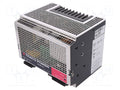TRACO POWER TSP600-124 DIN-kiskolle asennettava kytkentäsähköinen virtalähde 600W 24VDC