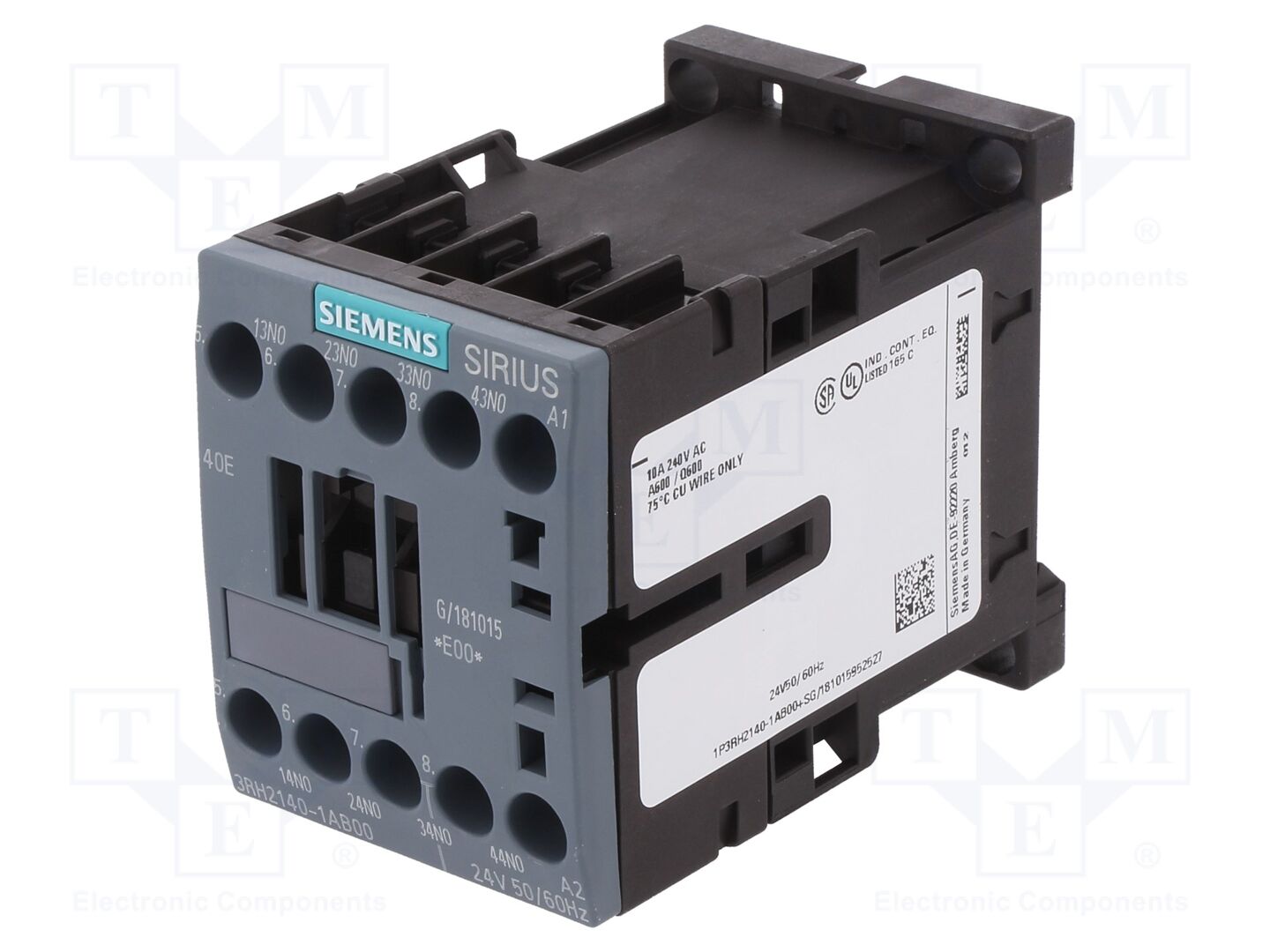 SIEMENS 3RH2140-1AB00 Kontaktori 24VAC