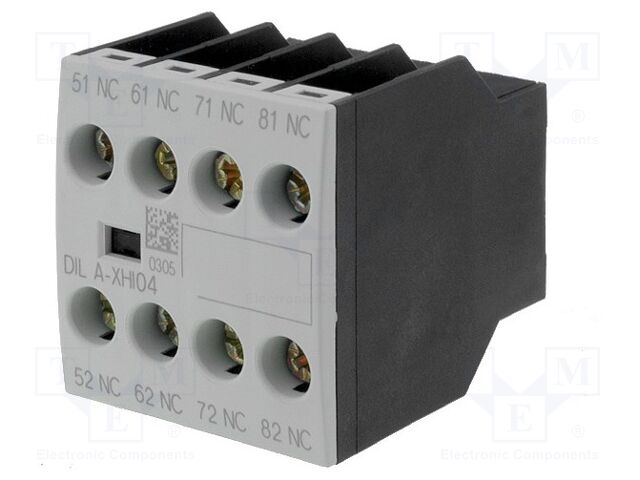EATON ELECTRIC DILA-XHI04 Apukosketin NC x4