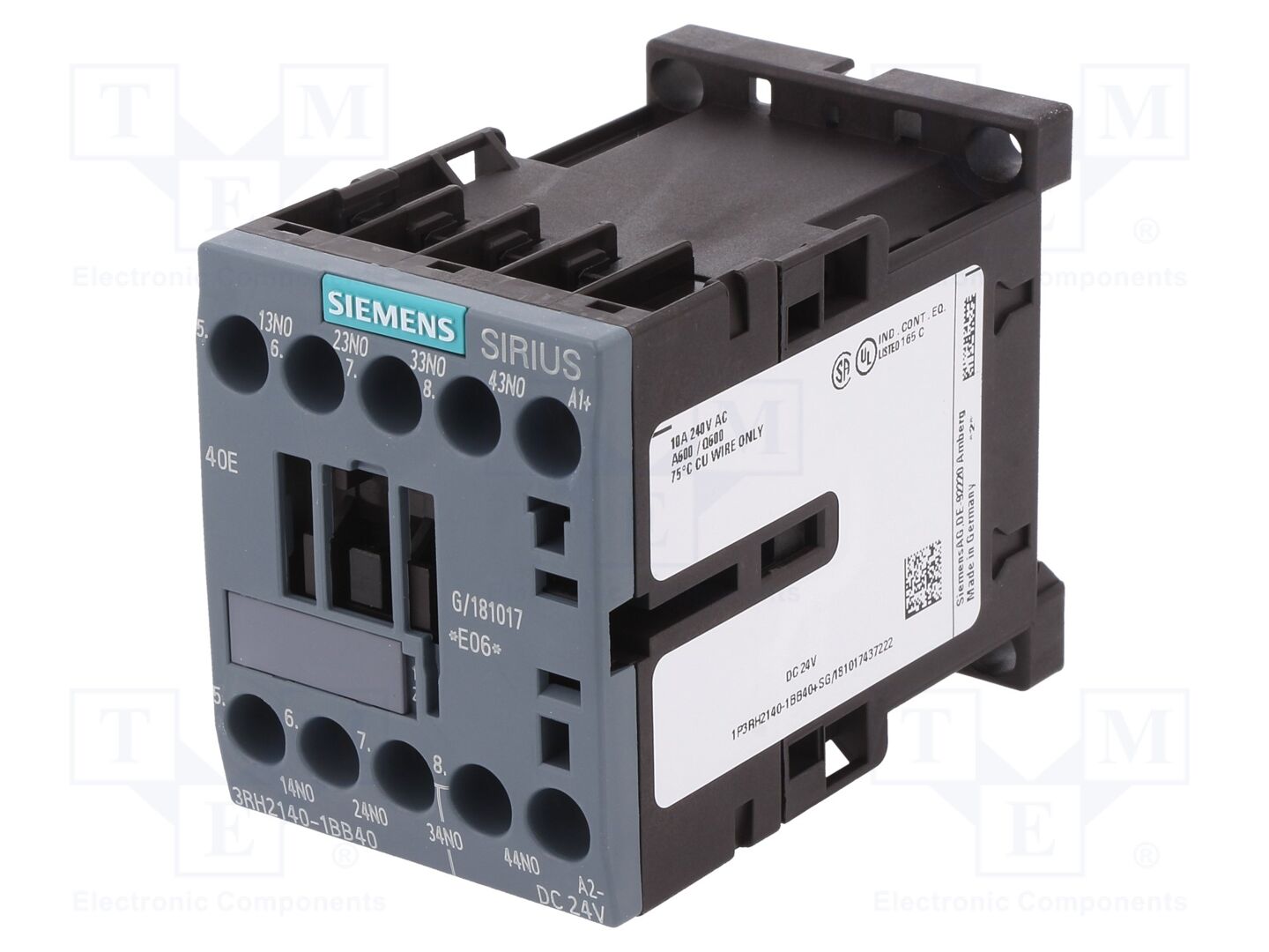 SIEMENS 3RH2140-1BB40 Kontaktori 24VDC
