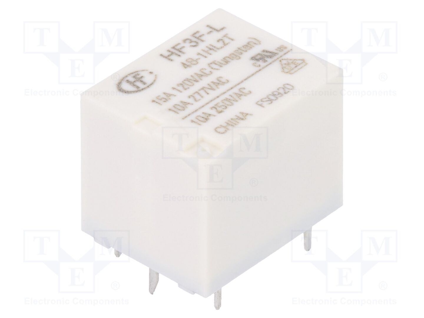 HONGFA RELAY HF3F-L/48-1HL2T Sähkömagneettinen rele 48VDC