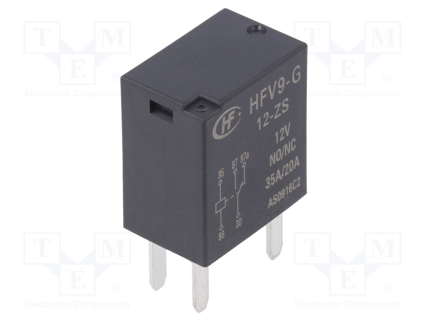 HONGFA RELAY HFV9-G/12-ZS Sähkömagneettinen rele 12VDC