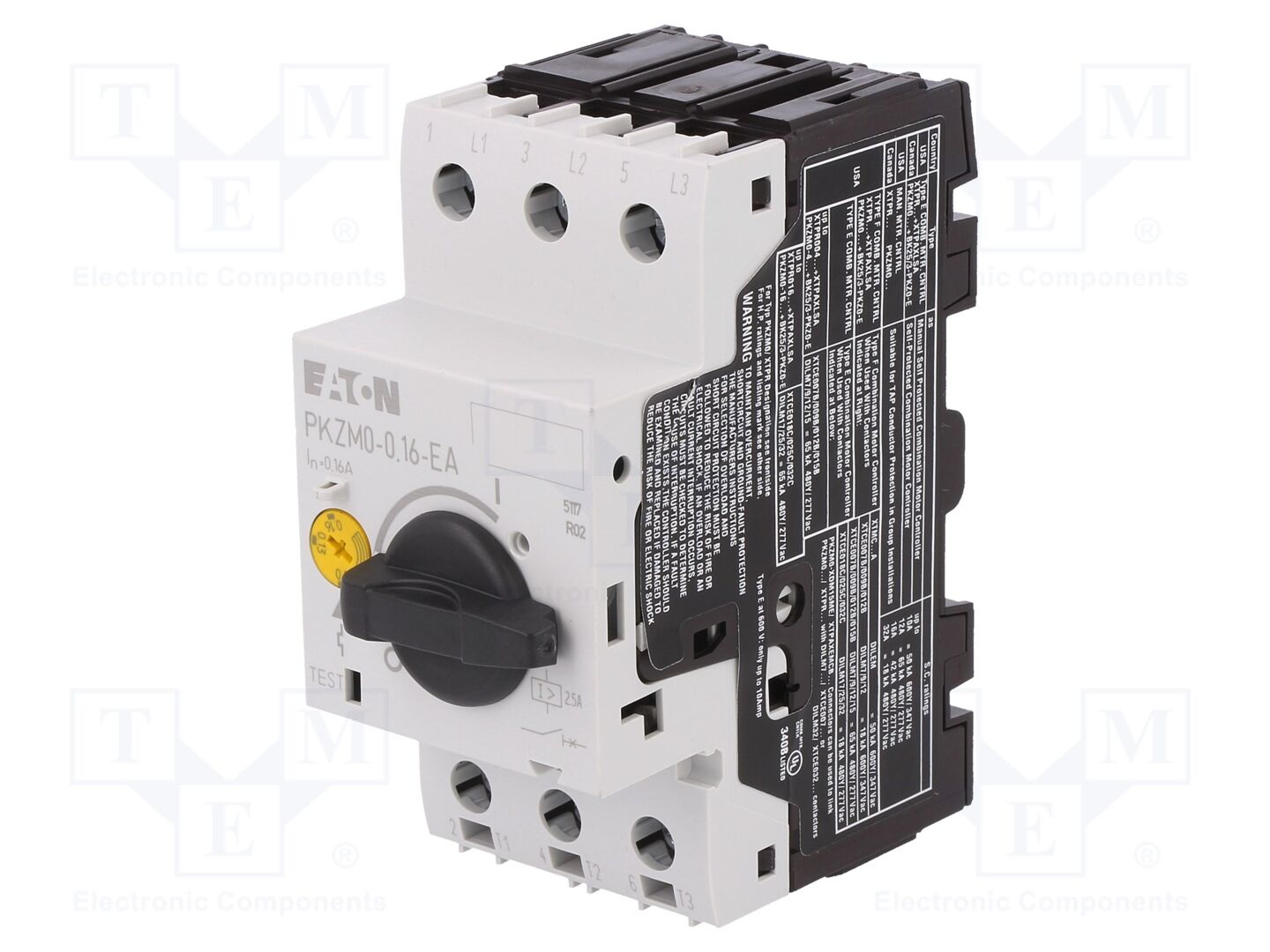 EATON ELECTRIC PKZM0-0.16-EA Moottorinsuojakatkaisija 0.04kW