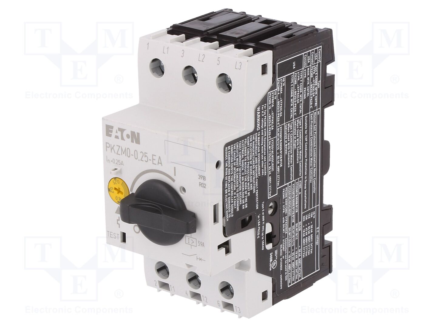 EATON ELECTRIC PKZM0-0.25-EA Moottorinsuojakatkaisija 0.06kW