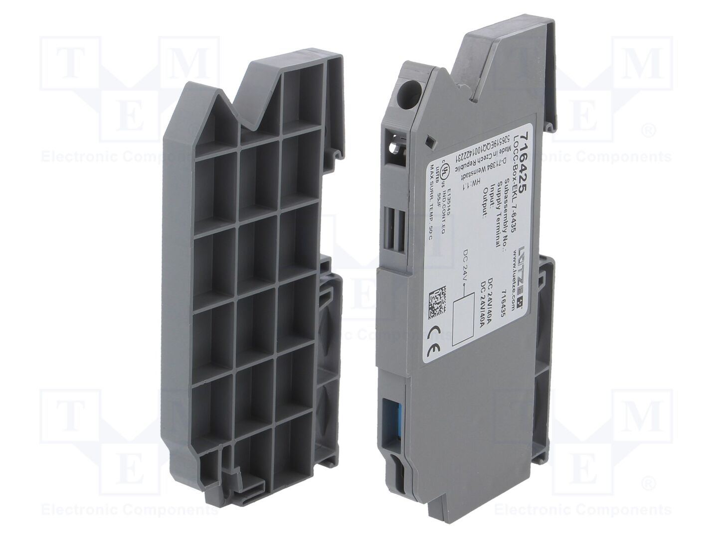 LÜTZE 716425 Syöttölohko IP20