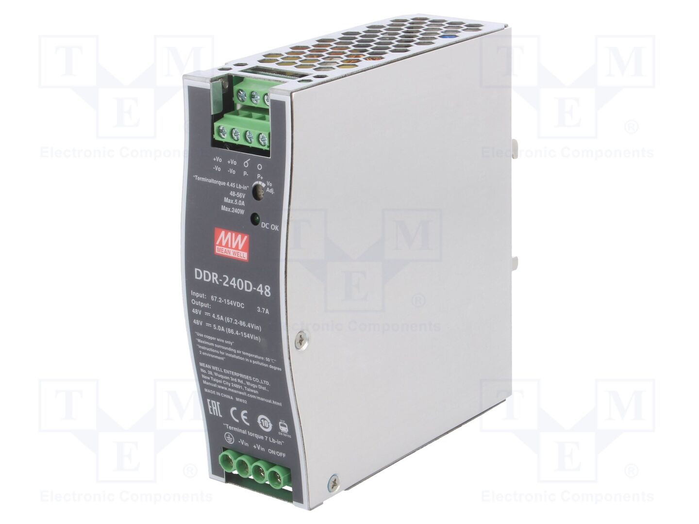 MEAN WELL DDR-240D-48 DC/DC-muunnin 240W
