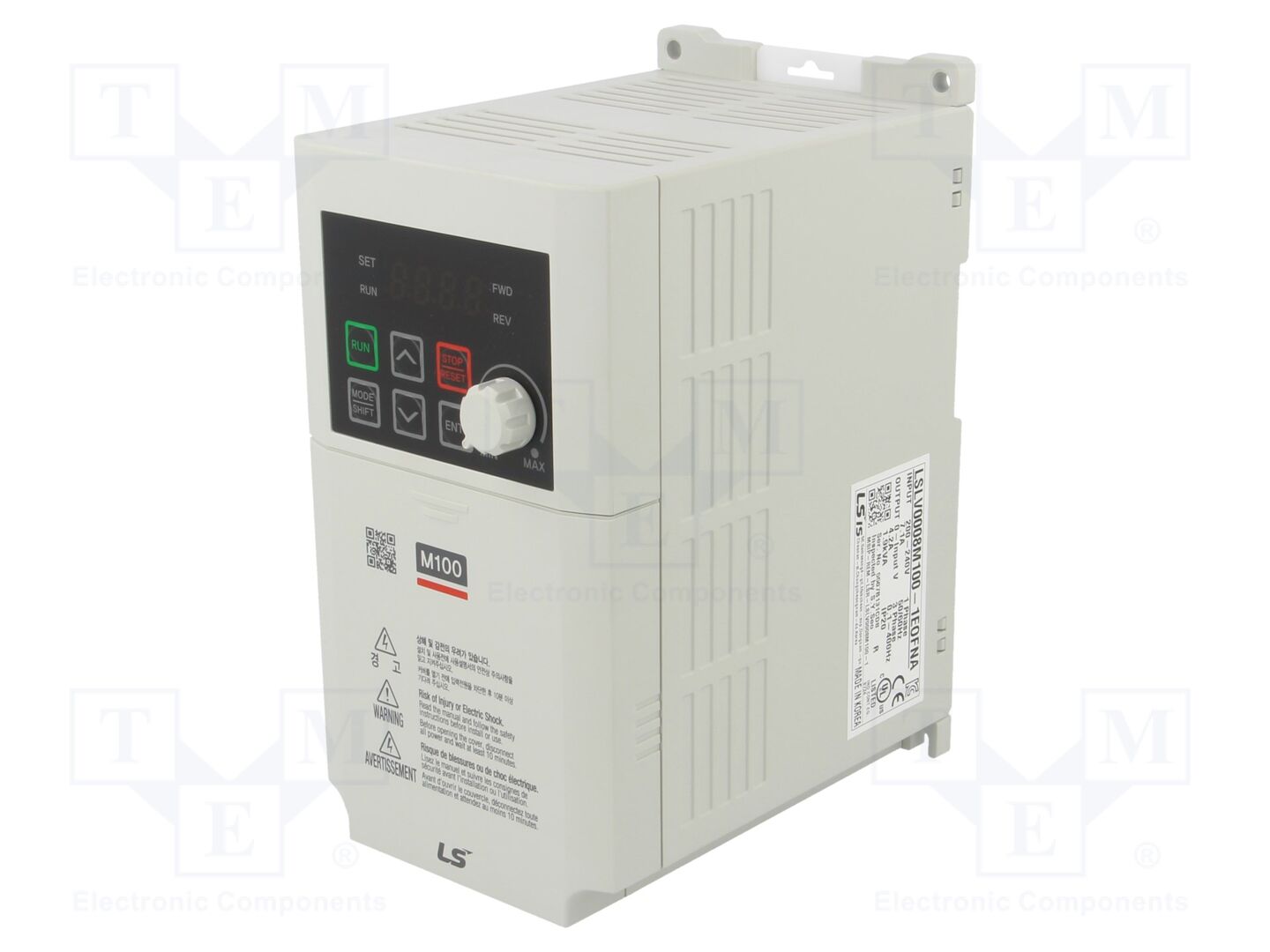 LS ELECTRIC LSLV0008M1001EOFNA Taajuusmuuttaja 0.75kW