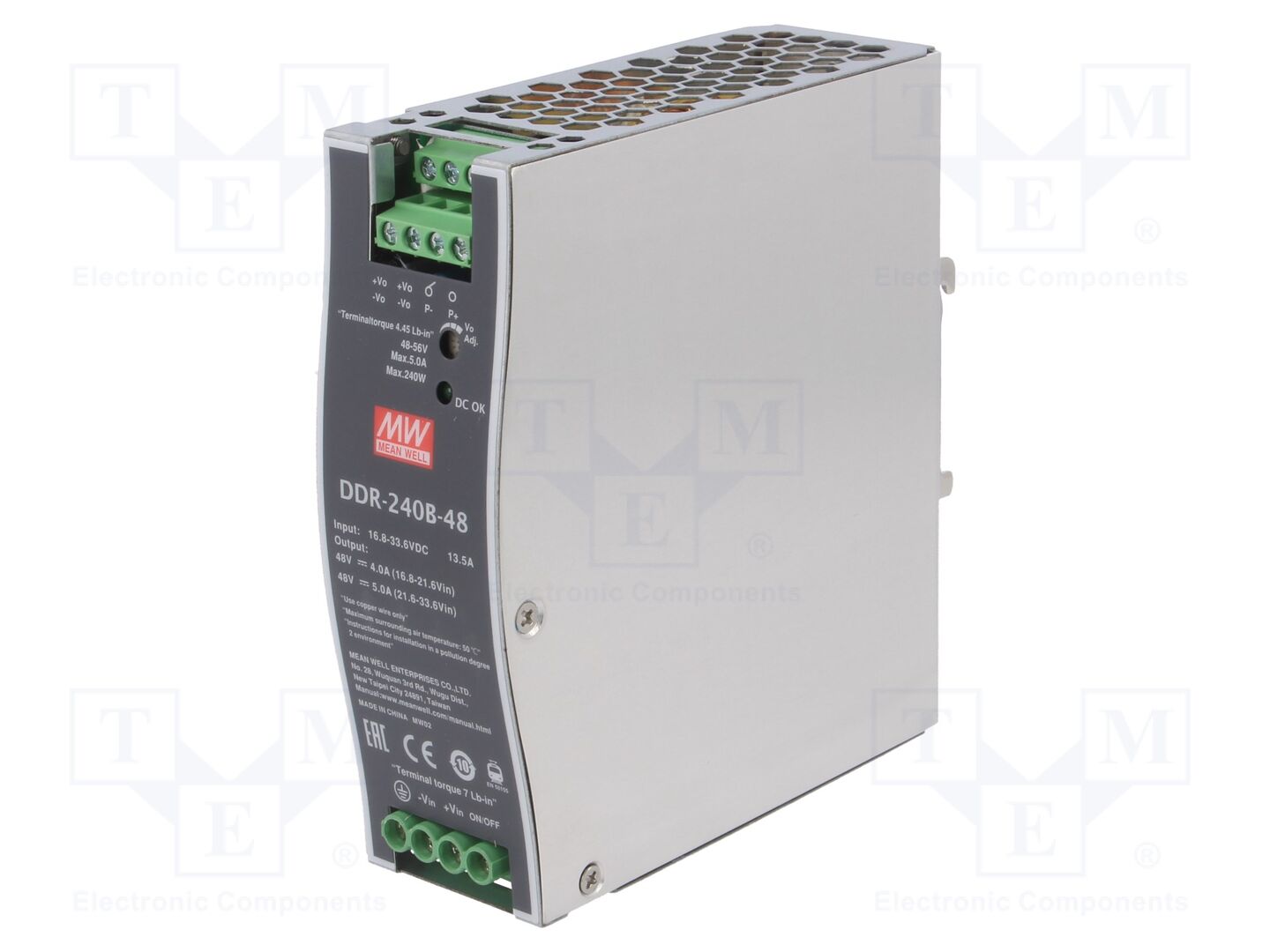 MEAN WELL DDR-240B-48 DC/DC-muunnin 240W