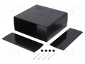 KRADEX Z17W-ABS/BK Kotelo paneelilla 218x237x92mm
