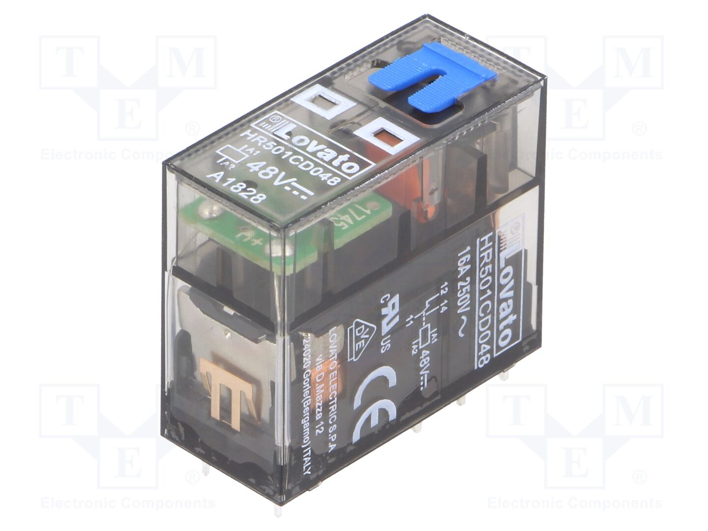 LOVATO ELECTRIC HR501CD048 Sähkömagneettinen rele 48VDC