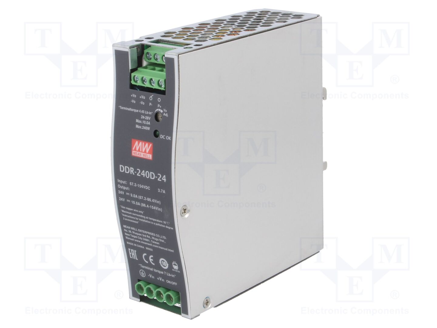 MEAN WELL DDR-240D-24 DC/DC-muunnin 240W