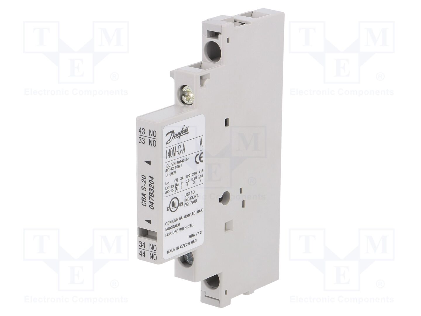 DANFOSS 047B3204 Apukosketin NO x2