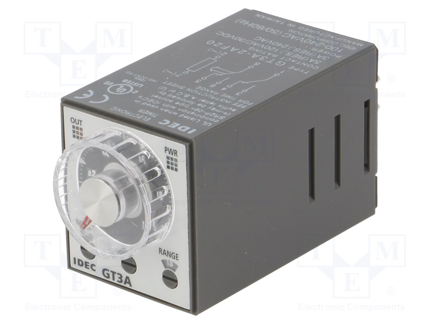 IDEC GT3A-2AF20 Analogia-ajastin 0,1s÷180h