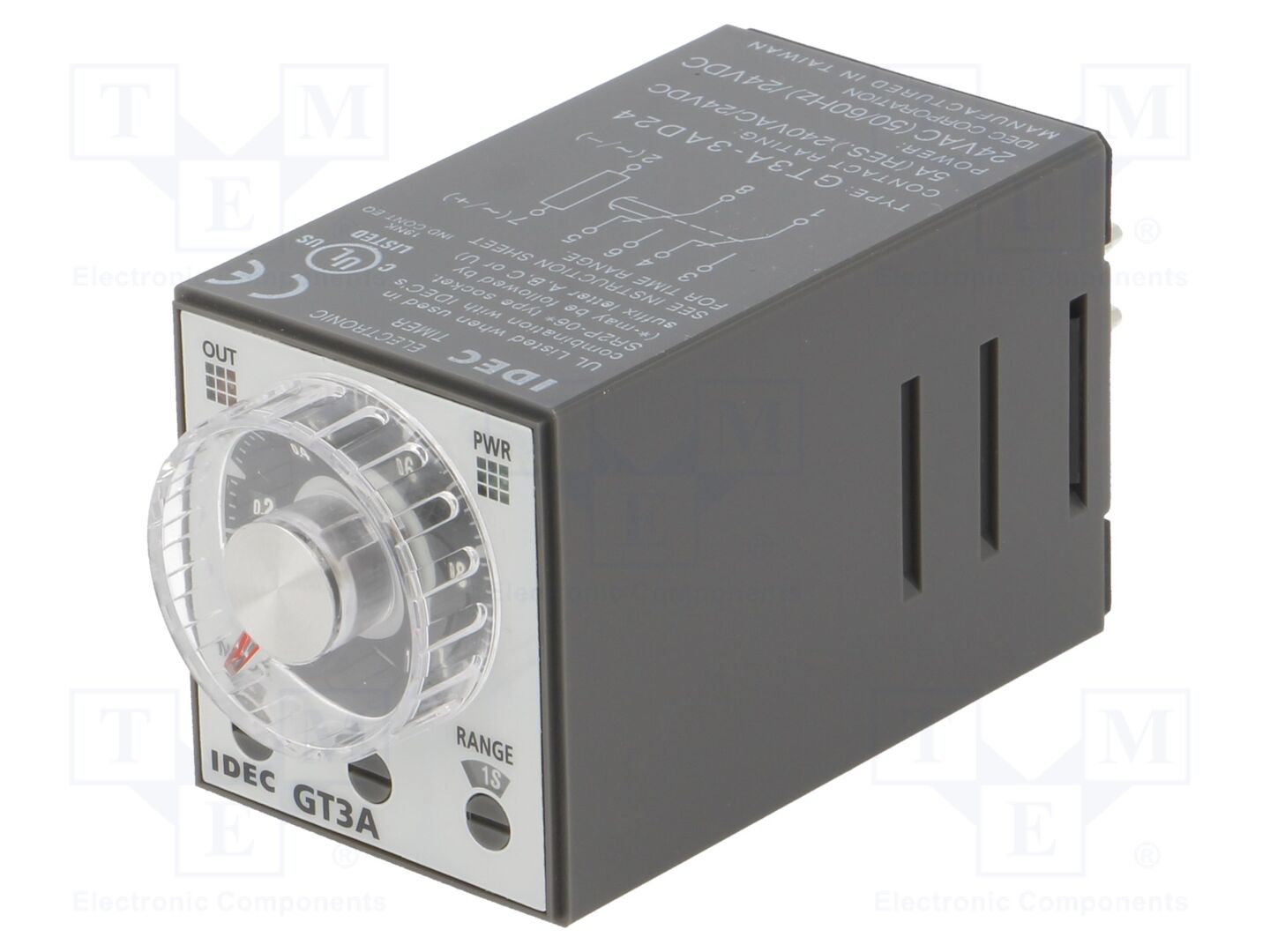 IDEC GT3A-3AD24 Analogiajastin 0,1s÷180h