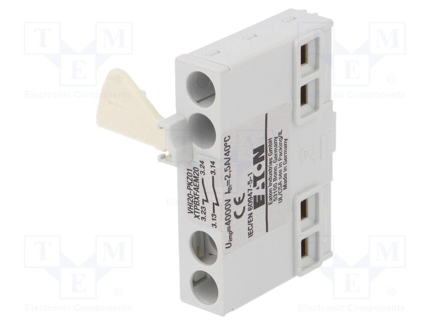 EATON ELECTRIC VHI20-PKZ01 Apukosketin NO x2