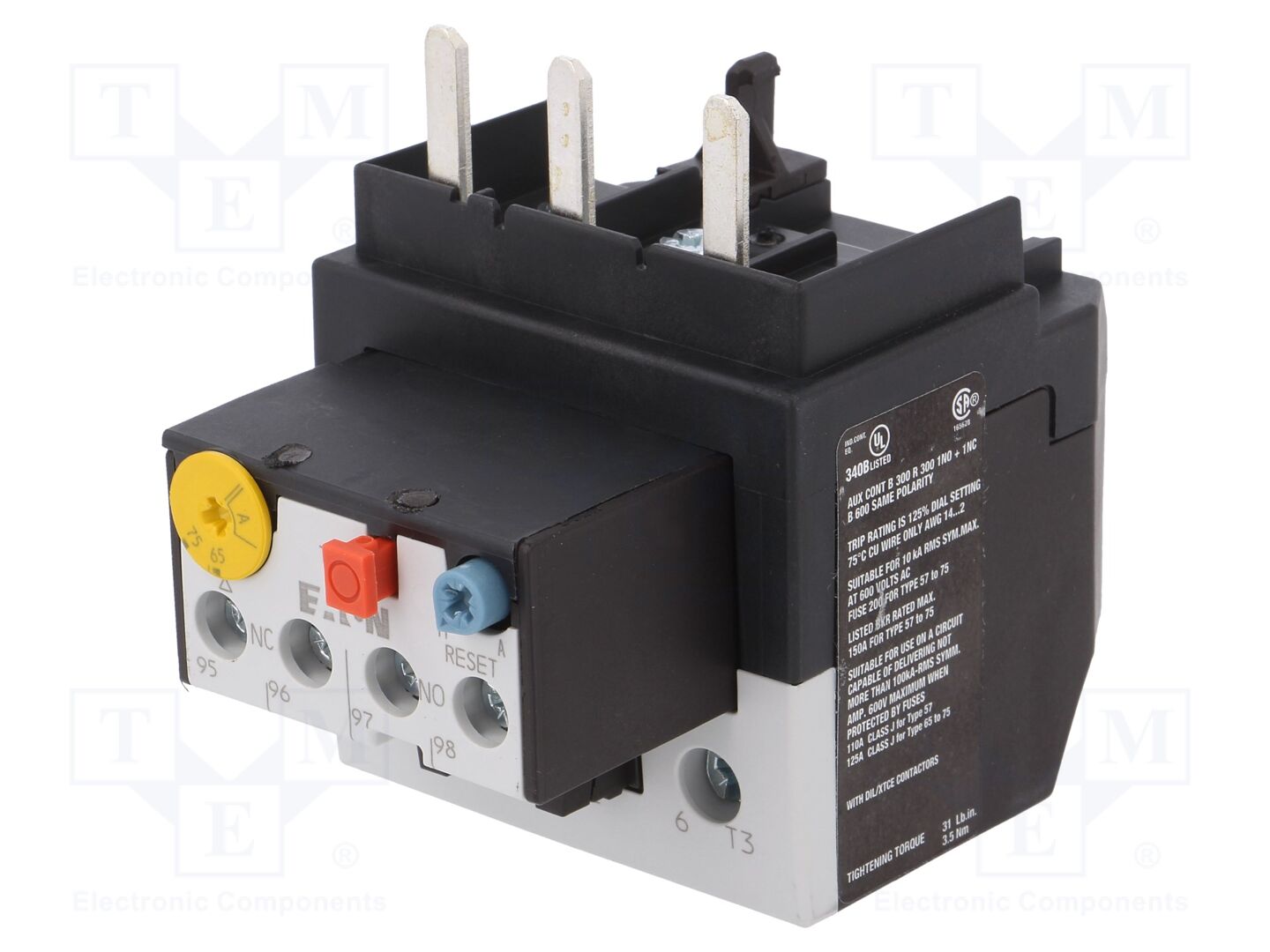 EATON ELECTRIC ZB65-75 Lämpörele 65-75A