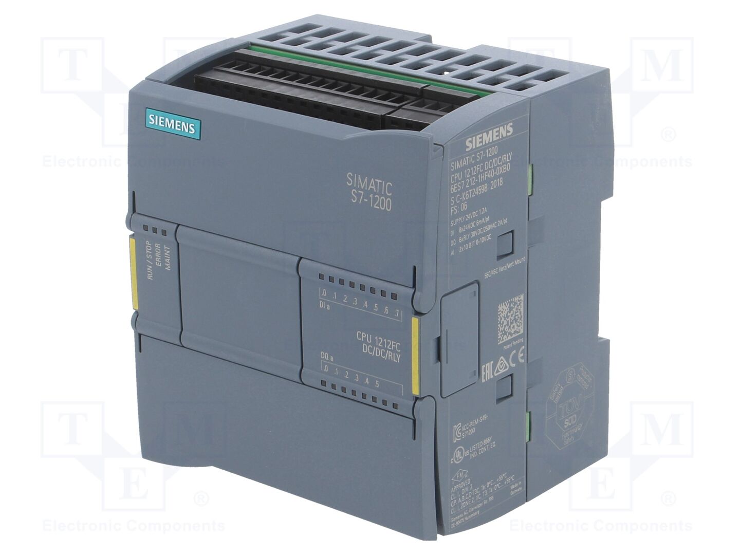 SIEMENS 6ES7212-1HF40-0XB0 PLC ohjelmoitava logiikka 8 IN / 6 OUT