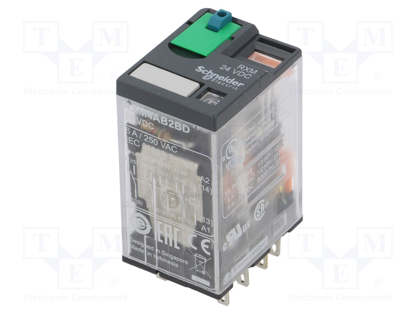 SCHNEIDER ELECTRIC RXM4AB2BD Sähkömagneettinen rele 24VDC