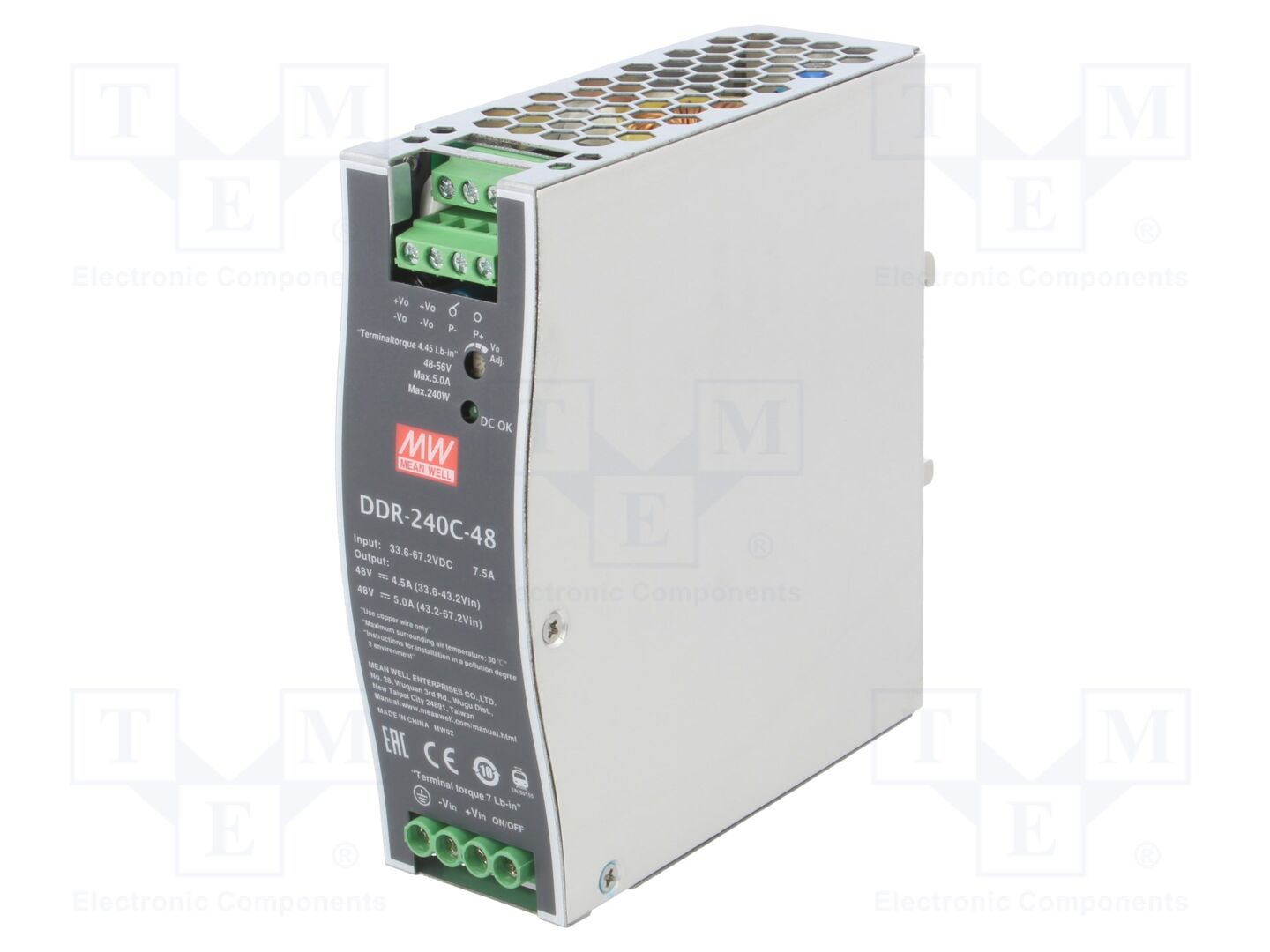 MEAN WELL DDR-240C-48 DC/DC-muunnin 240W