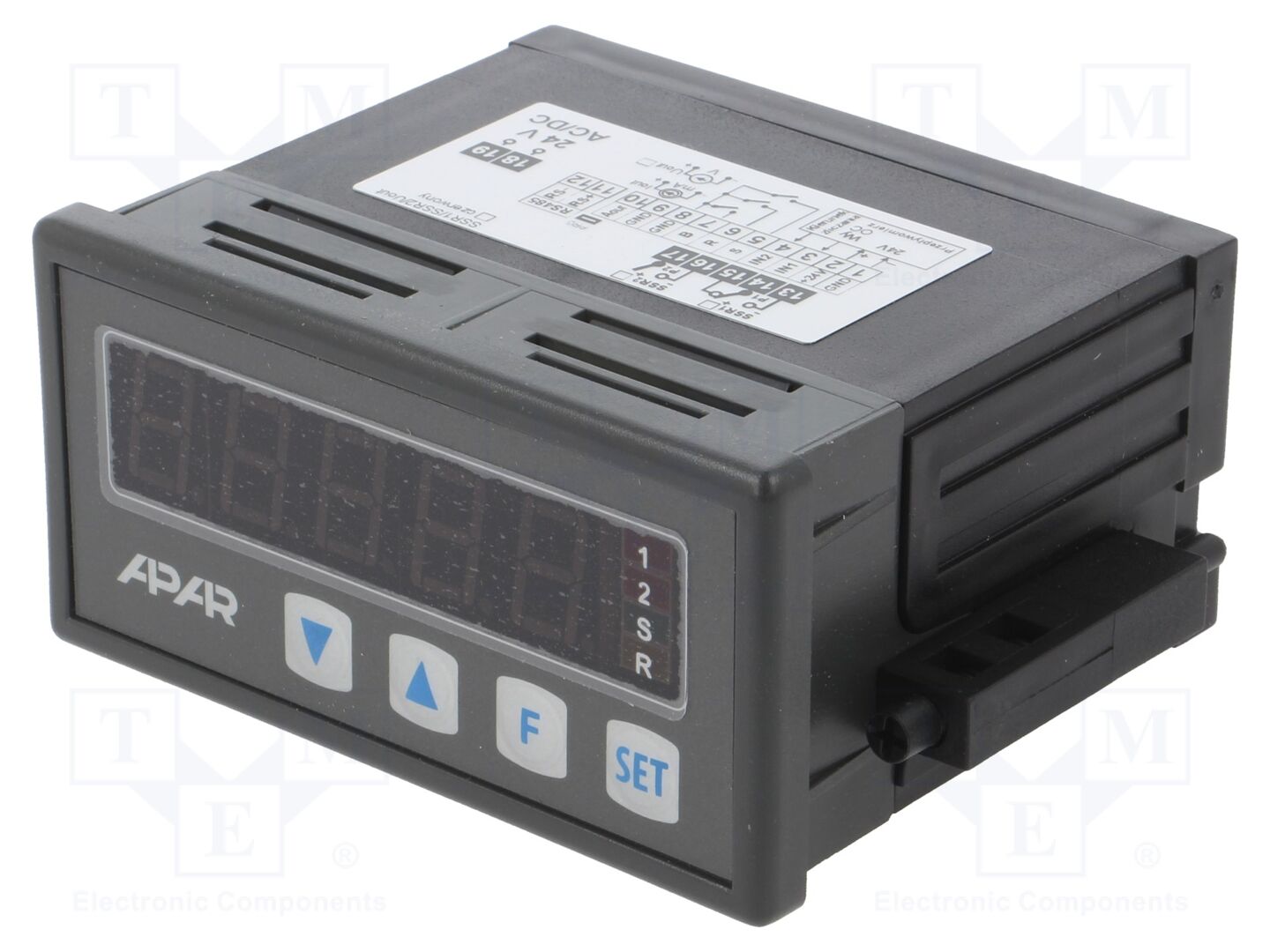 APAR AR715/S2/P/P/WA Impulssilaskuri 250VAC/8A