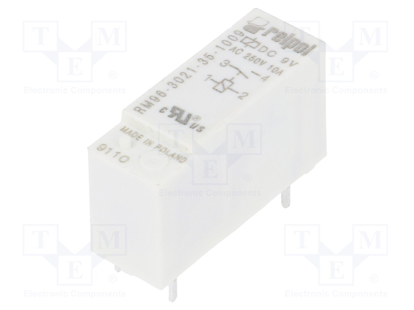 RELPOL RM96-3021-35-1009 Sähkömagneettinen rele 9VDC