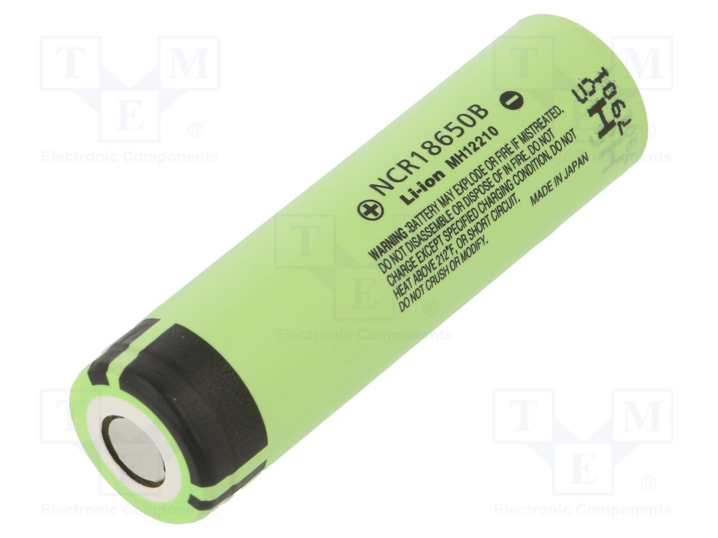 PANASONIC ACCU-NCR18650B-BOX Ladattava akku Li-Ion 3350mAh