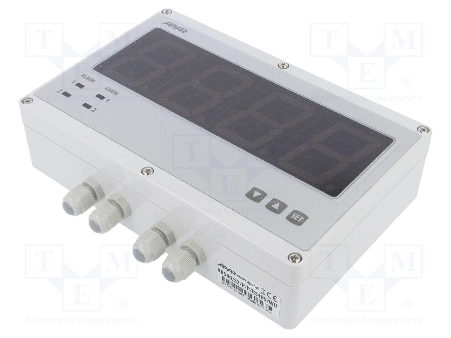 APAR AR540S1PPRS485WU Lämpötilansäädin AR540