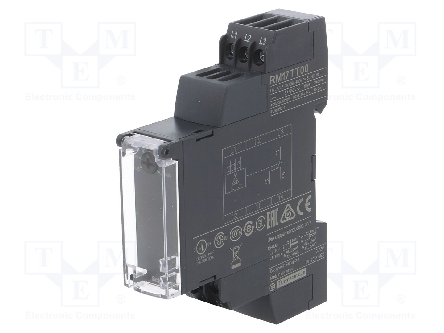 SCHNEIDER ELECTRIC RM17TT00 Valvontarele 91.03g