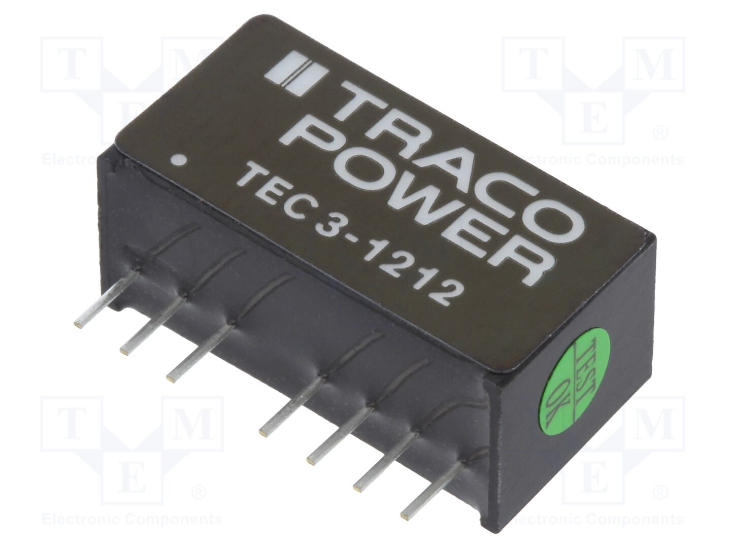 TRACO POWER TEC3-1212 DC/DC-muunnin 3W
