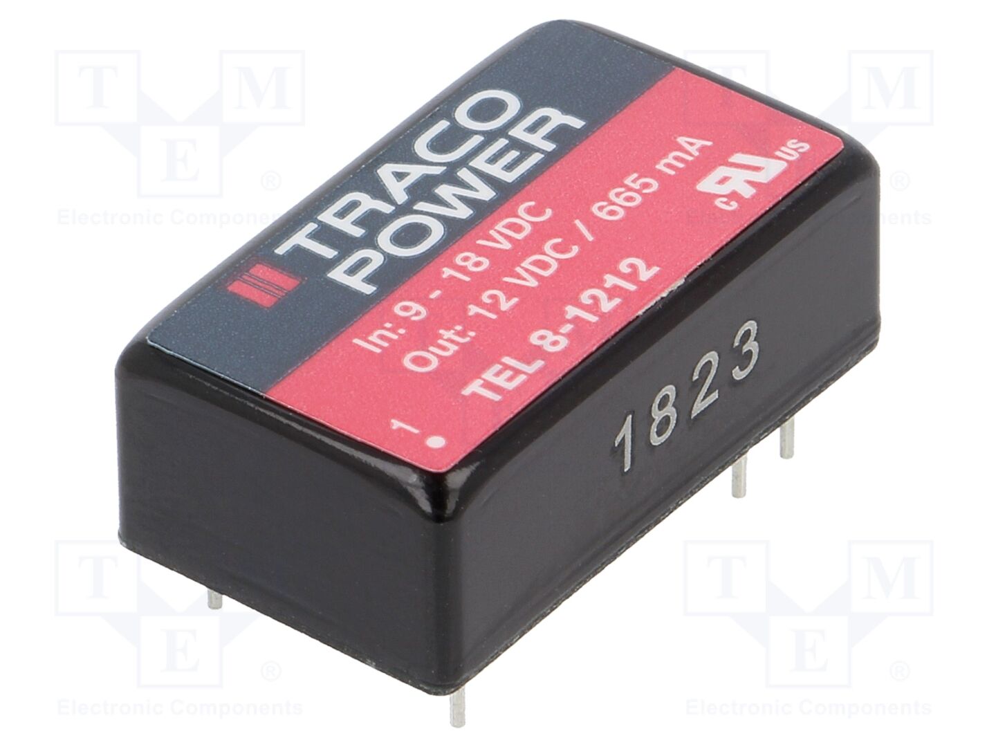 TRACO POWER TEL8-1212 DC/DC Muunnin 8W