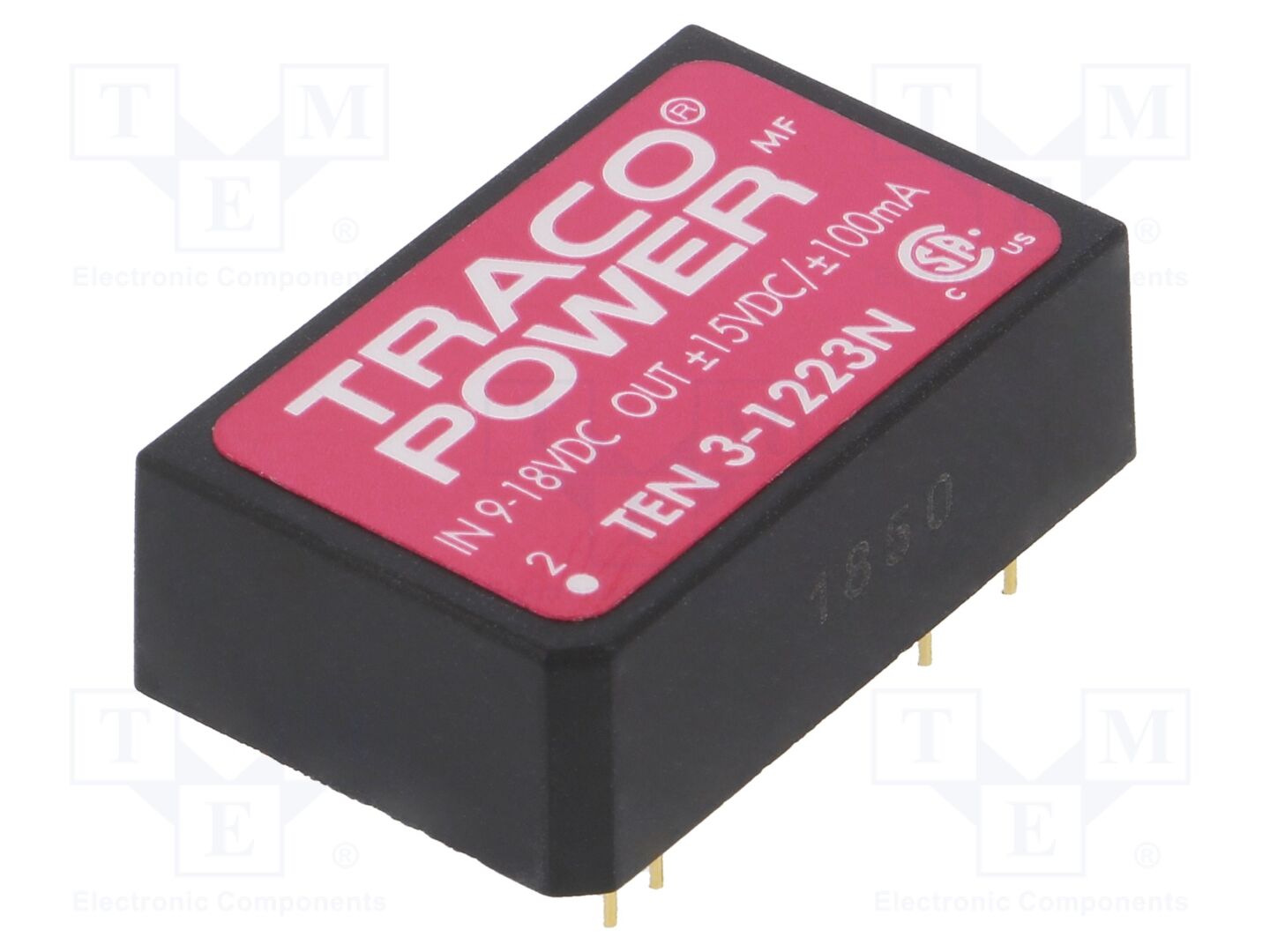 TRACO POWER TEN3-1223N DC/DC-muunnin 3W