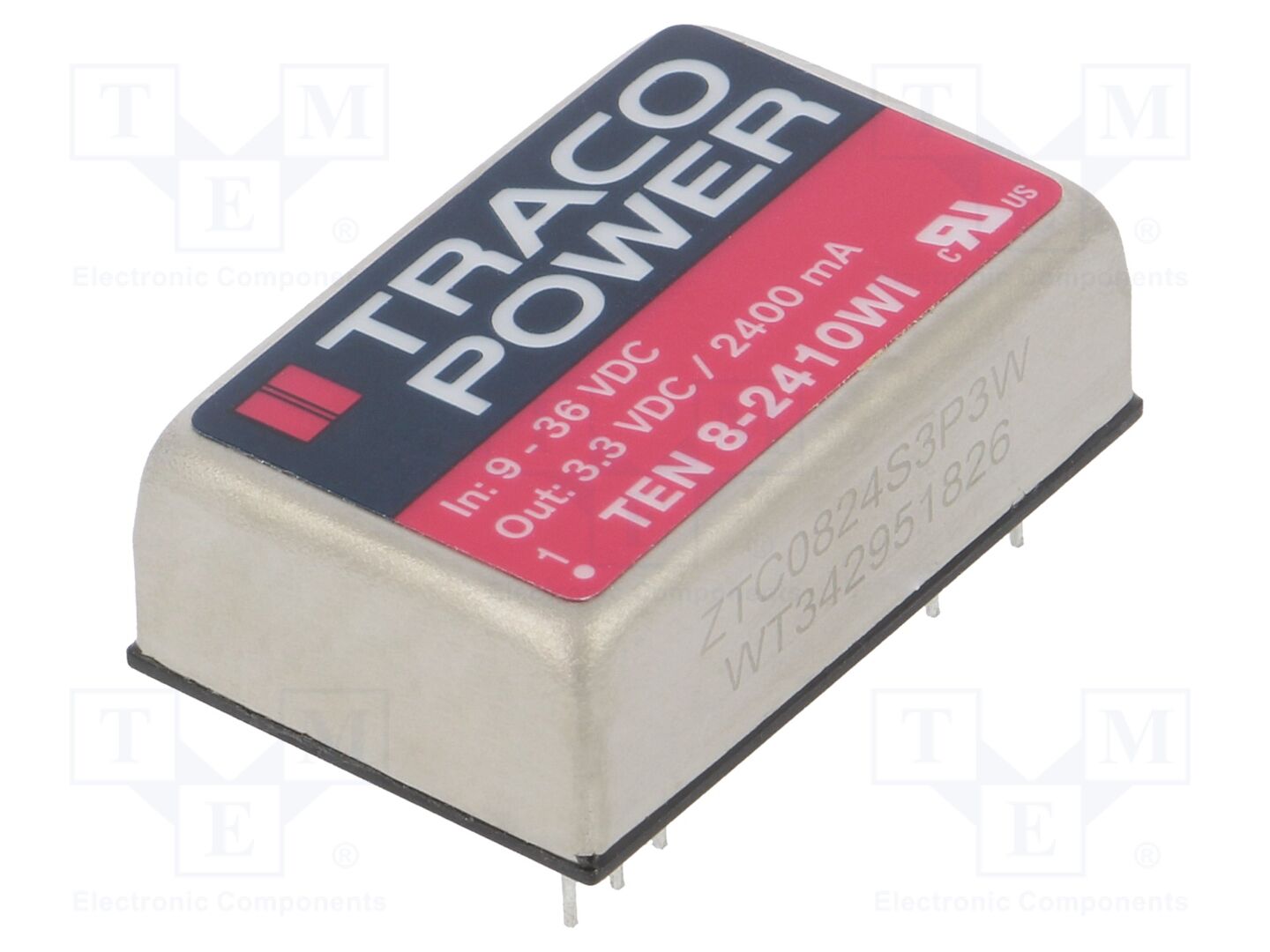 TRACO POWER TEN8-2410WI DC/DC-muunnin 8W