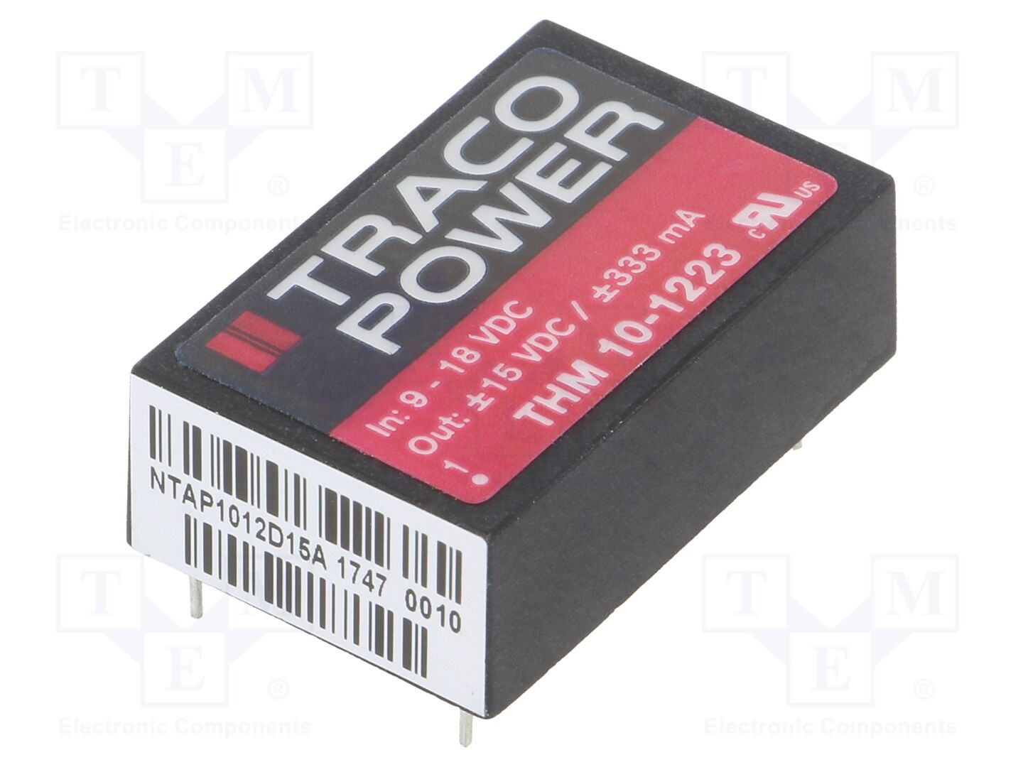 TRACO POWER THM10-1223 DC/DC-muunnin 10W