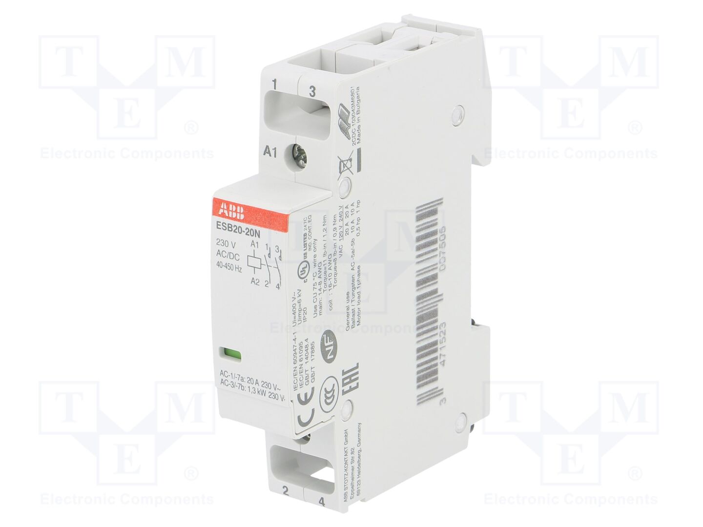 ABB ESB20-20N-06 Kontaktori 20A