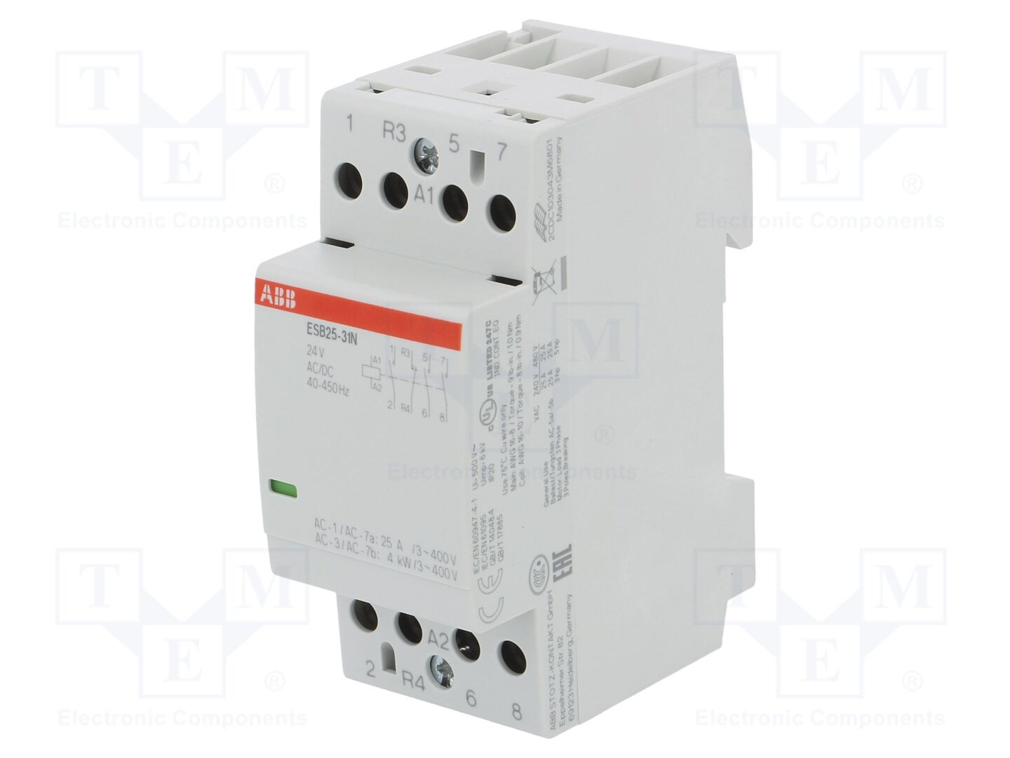 ABB ESB25-31N-01 Asennuskontaktori 25A