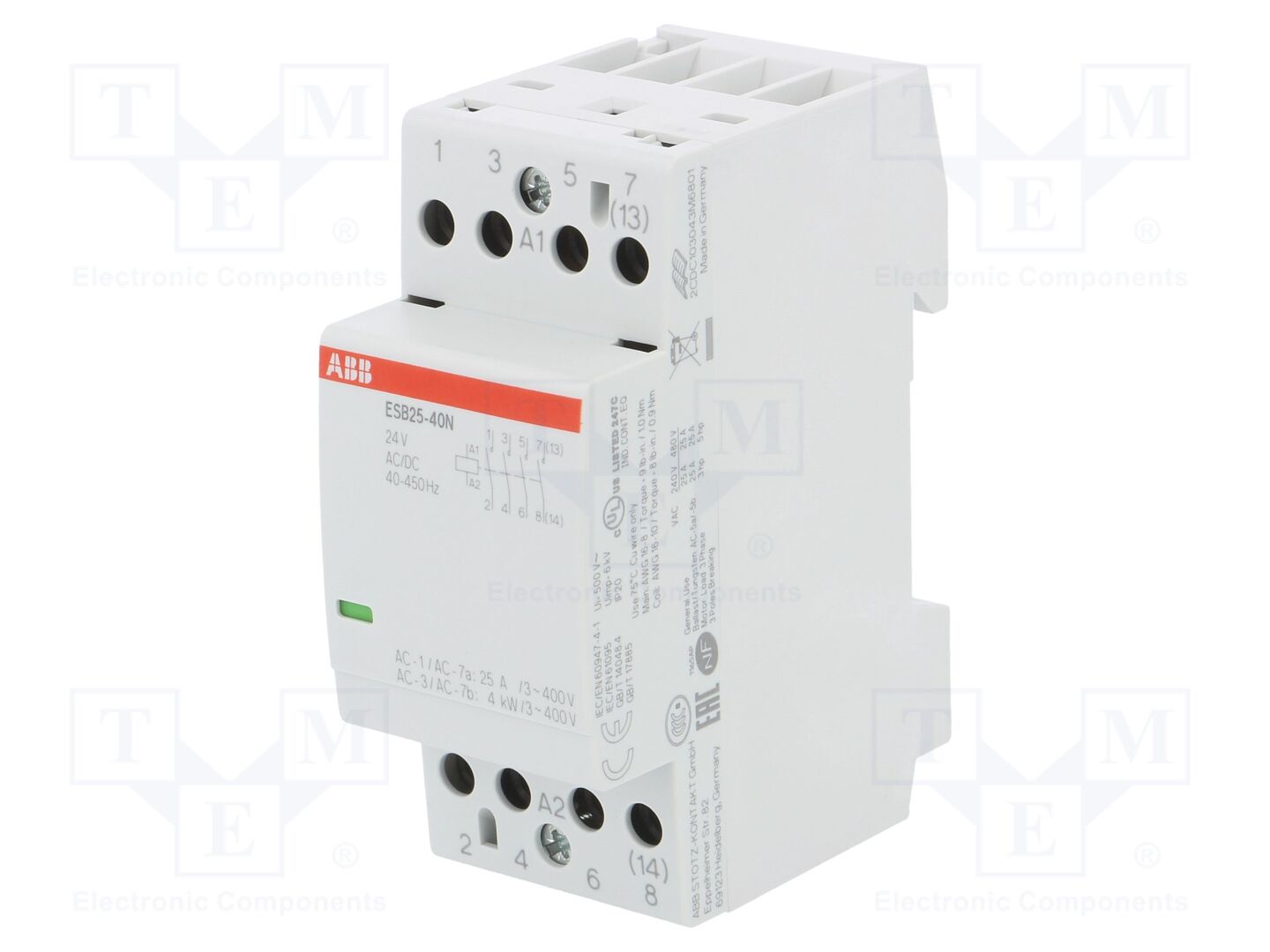ABB ESB25-40N-01 Asennuskontaktori 25A