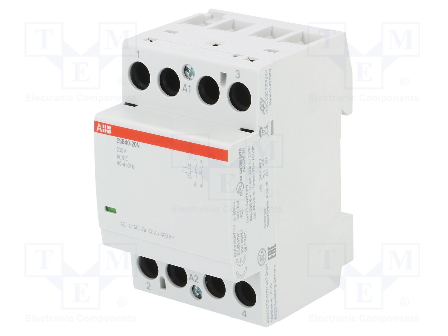ABB ESB40-20N-06 Asennuskontaktori 40A