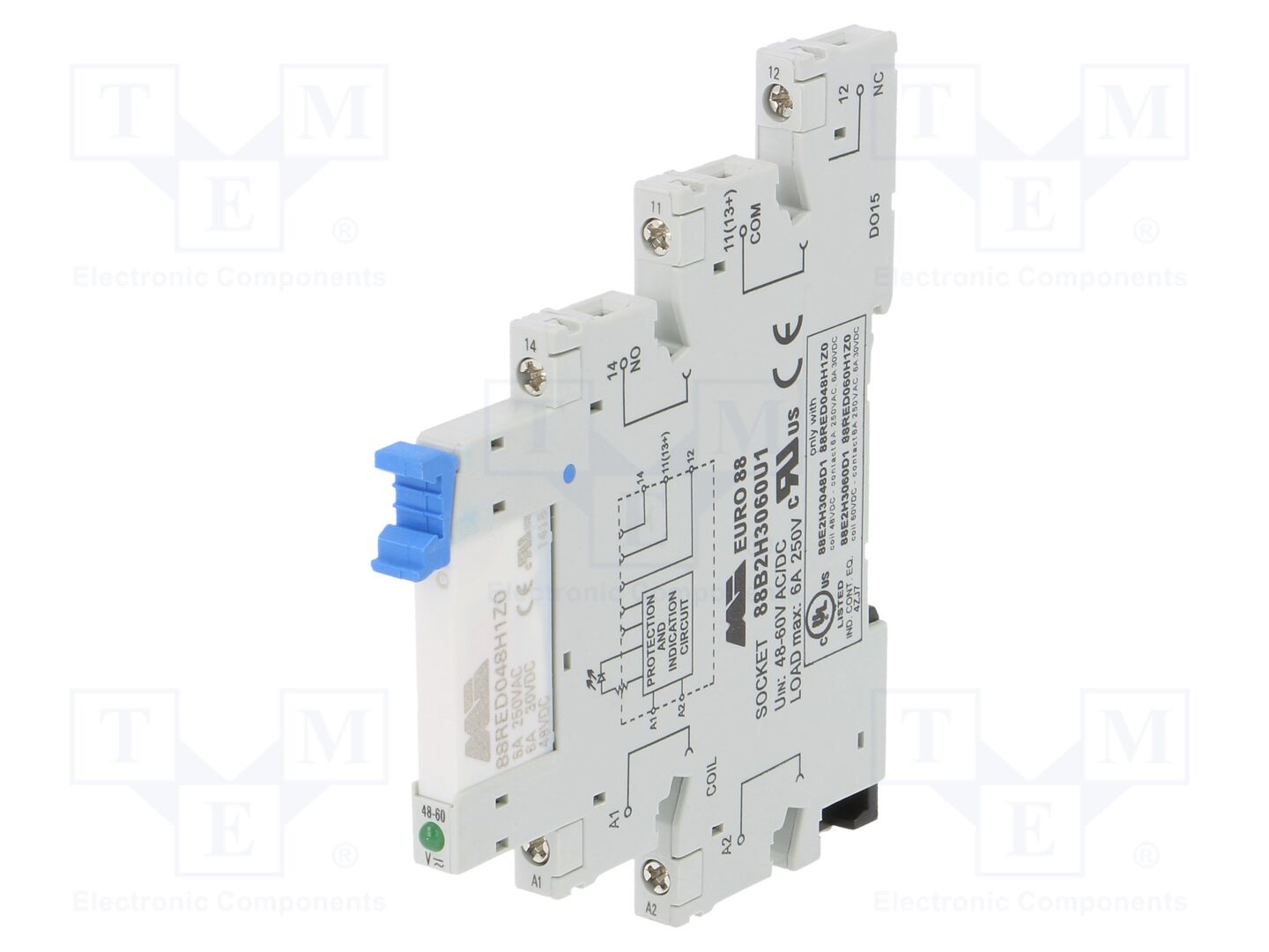 MORSETTITALIA 88E2H3048D1 Liitäntärele 48VDC