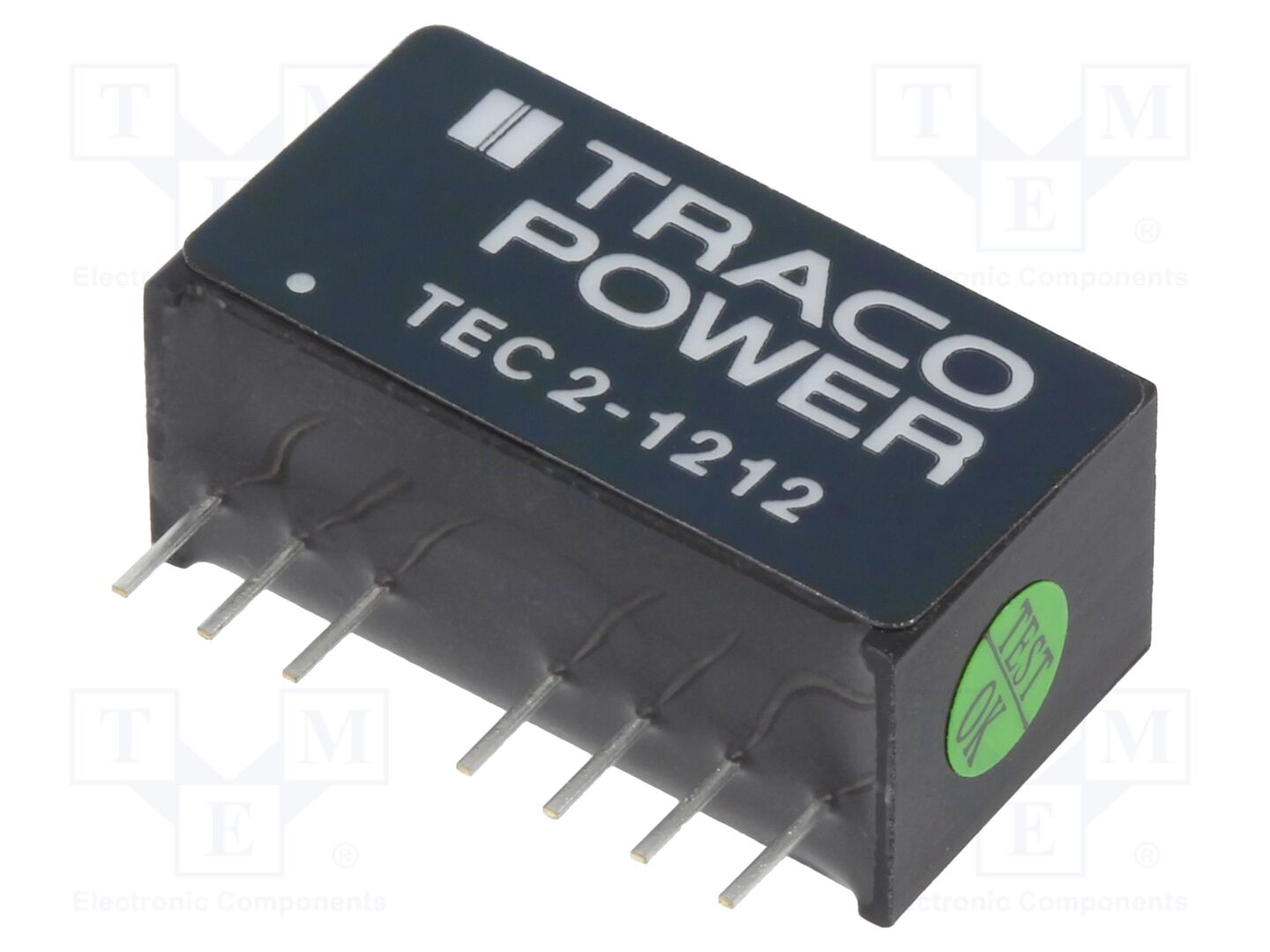 TRACO POWER TEC2-1212 DC/DC-muunnin 2W