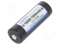 KEEPPOWER ACCU-ICR18500/PCB Ladattava akku Li-Ion 3.7V 1500mAh