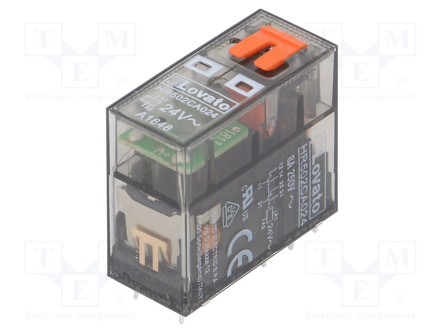 LOVATO ELECTRIC HR502CA024 Sähkömagneettinen rele 24VAC