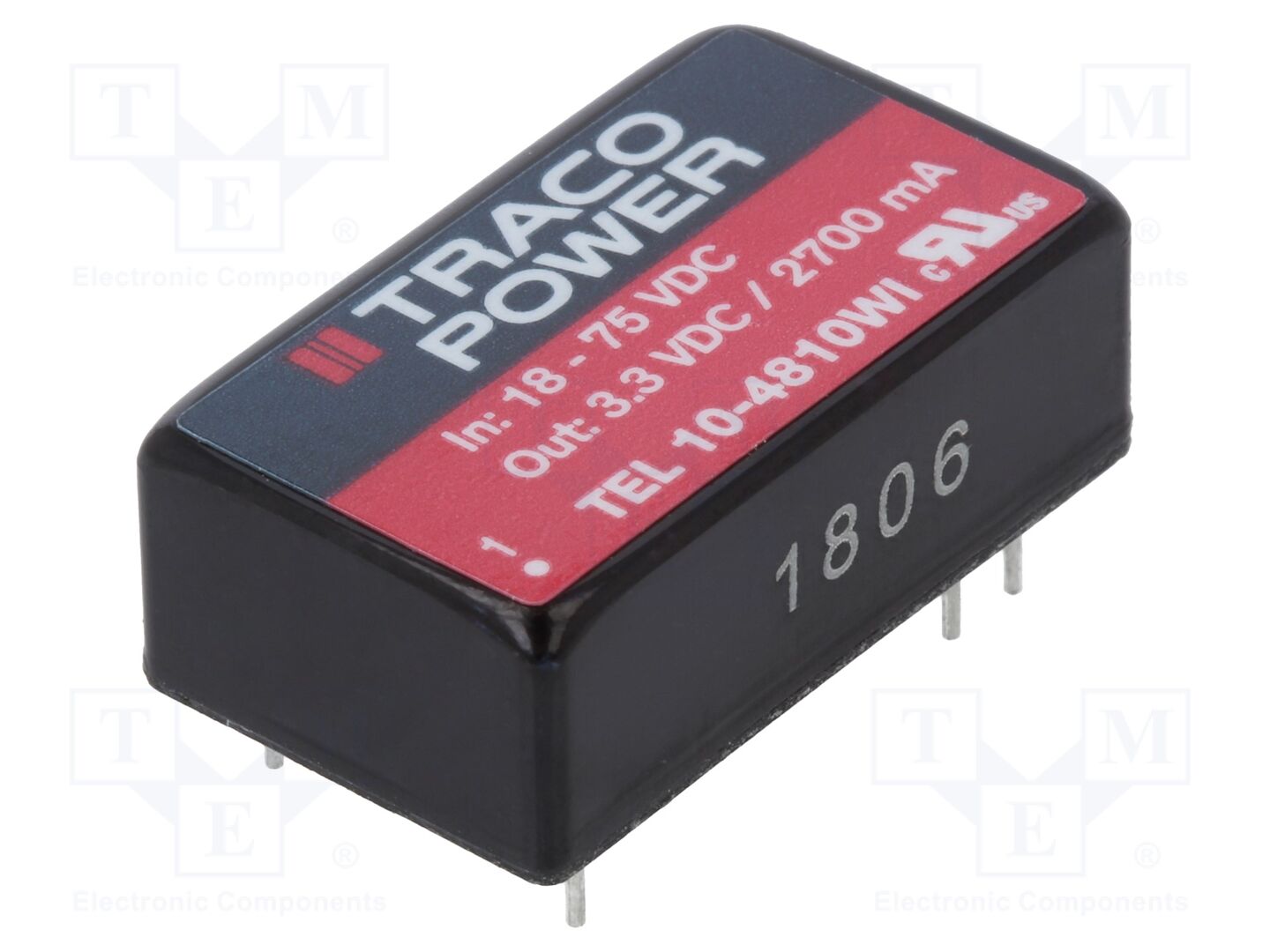 TRACO POWER TEL10-4810WI DC/DC-muunnin 10W