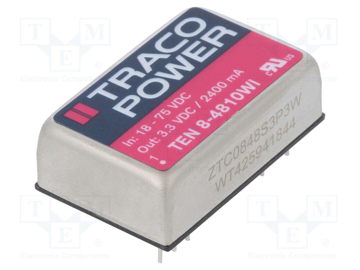 TRACO POWER TEN8-4810WI DC/DC-muunnin 8W