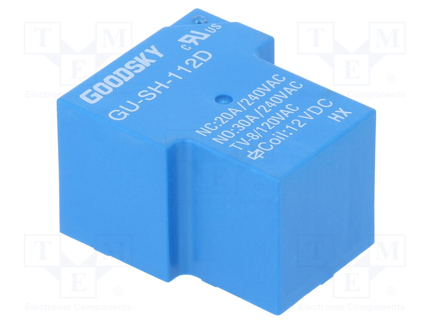 GOODSKY GU-SH-112D Sähkömagneettinen rele 12VDC (50 kpl erä)