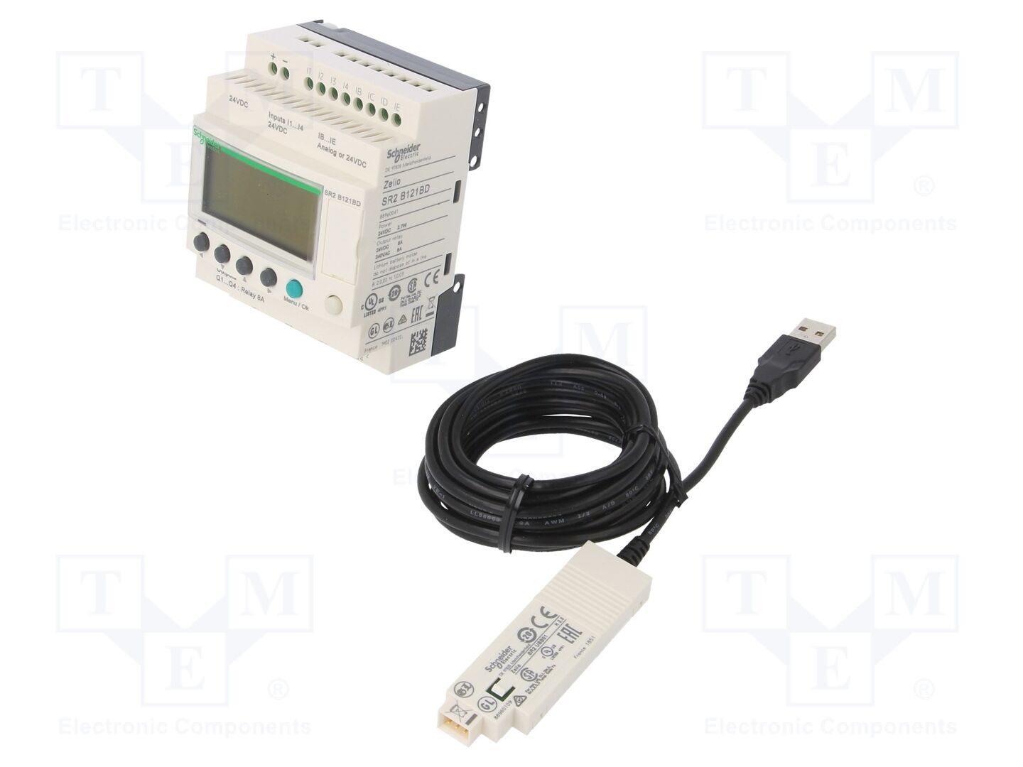 SCHNEIDER ELECTRIC SR2PACKBD Ohjelmoitava rele 24VDC
