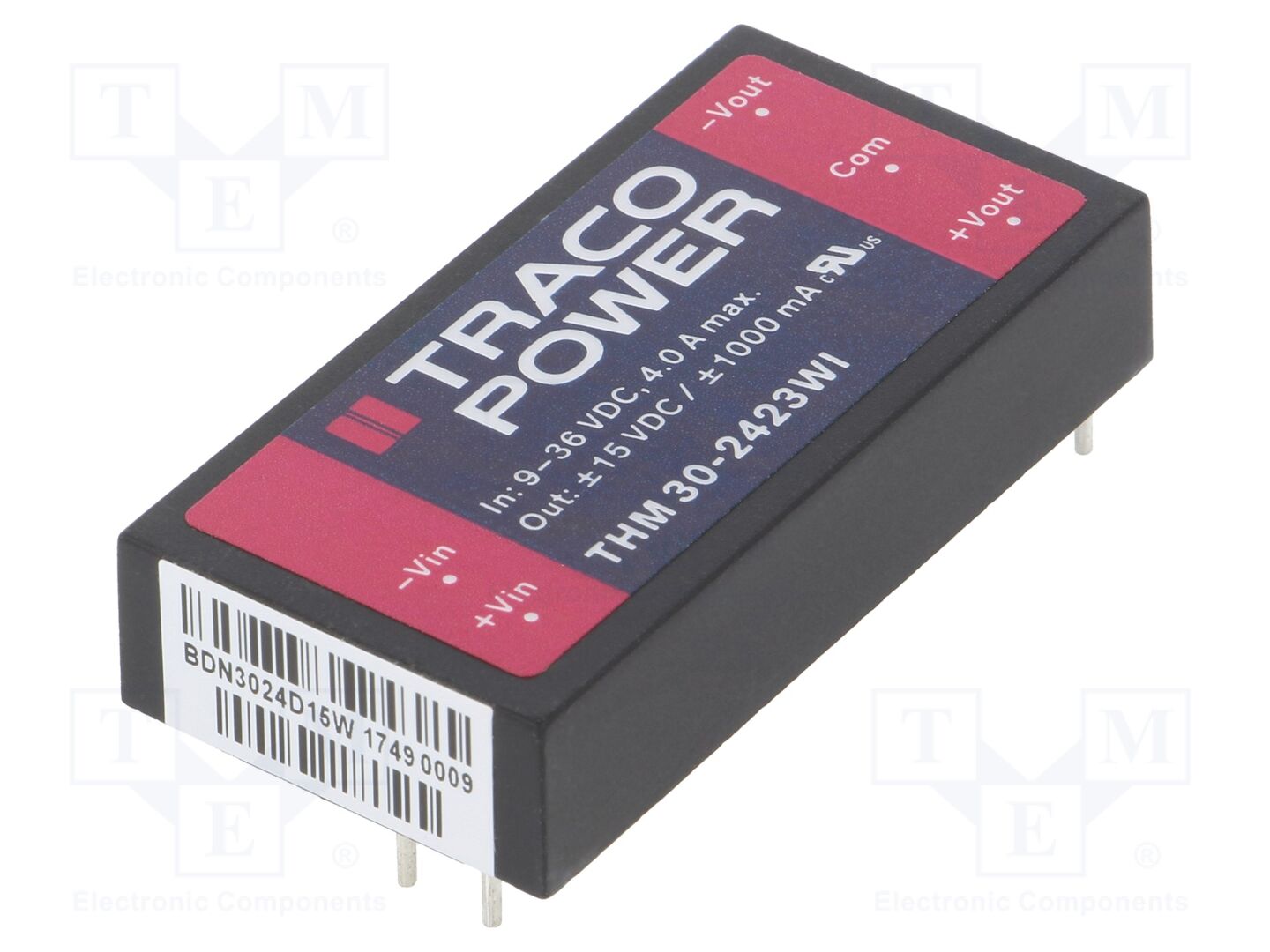 TRACO POWER THM30-2423WI DC/DC Muunnin 30W