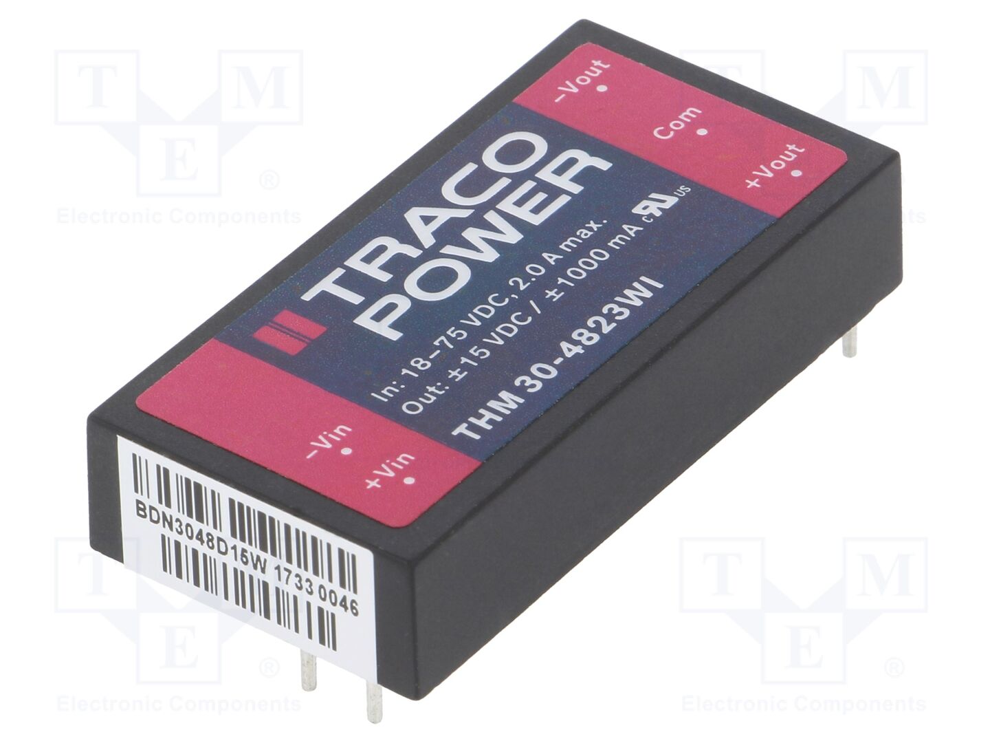 TRACO POWER THM30-4823WI DC/DC-muunnin 30W