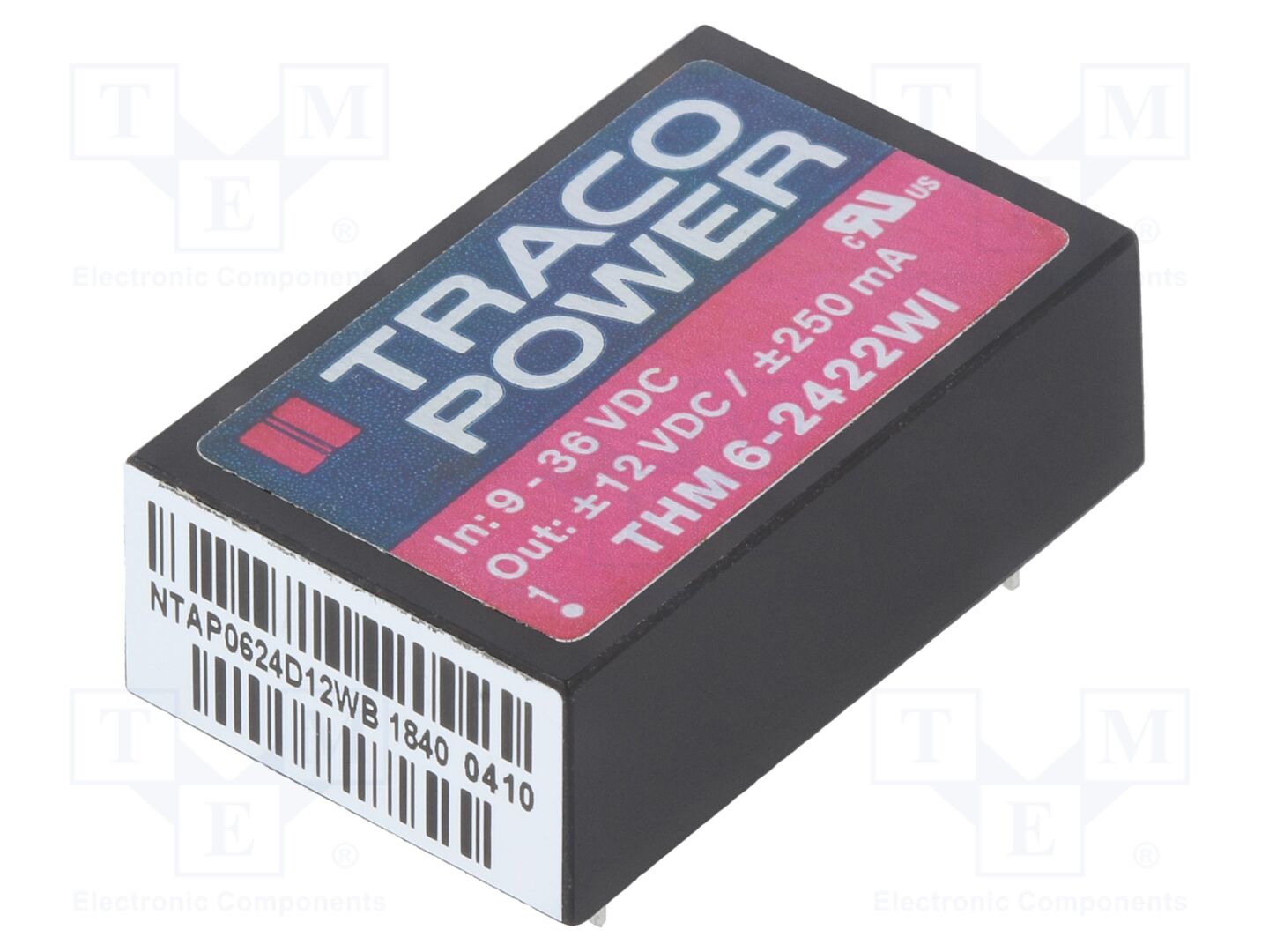 TRACO POWER THM6-2422WI DC/DC-muunnin 6W